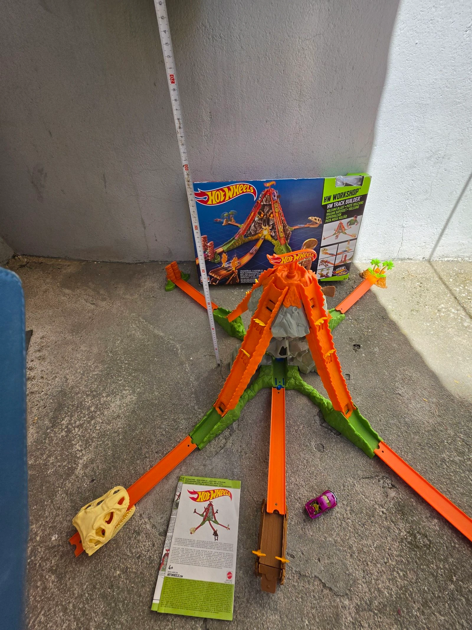 Pista Hot Wheels Volcano Blast  (Supervolcán – photo 3